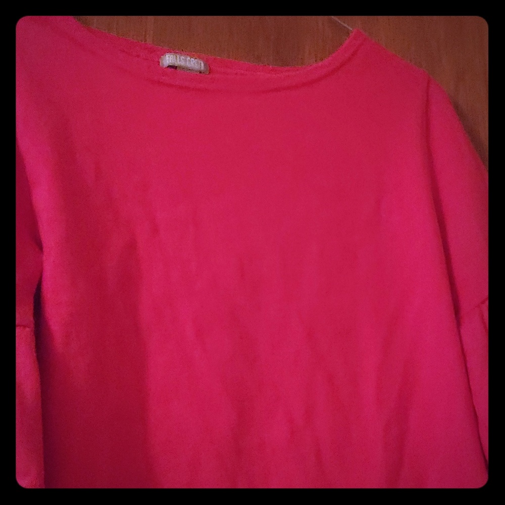 Pink sweater